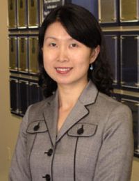 Annie Cui, chair of the John Chambers College of Business and Economics Department of Marketing, 