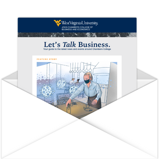 let's talk business email newsletter