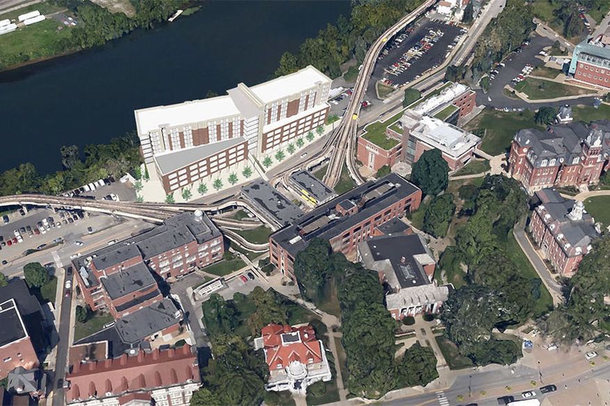 Digital rendering of new John Chambers College of Business & Economics Building